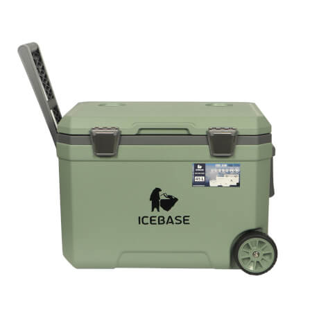 กระติกน้ำแข็งเก็บความเย็น ICEBASE รุ่น CLP-301/GN (PEGASUS) ขนาด 45 ลิตร สีเขียว_1